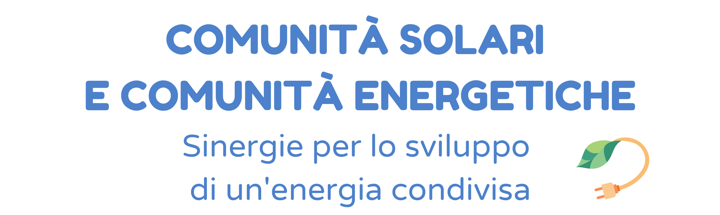 Comunità solari e comunità energetiche