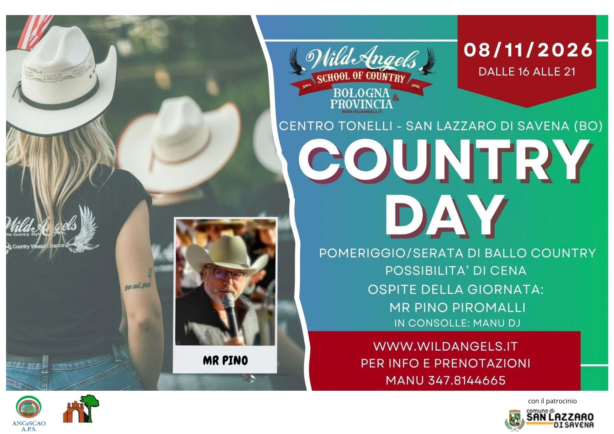 COUNTRY DAY 8 NOVEMBRE
