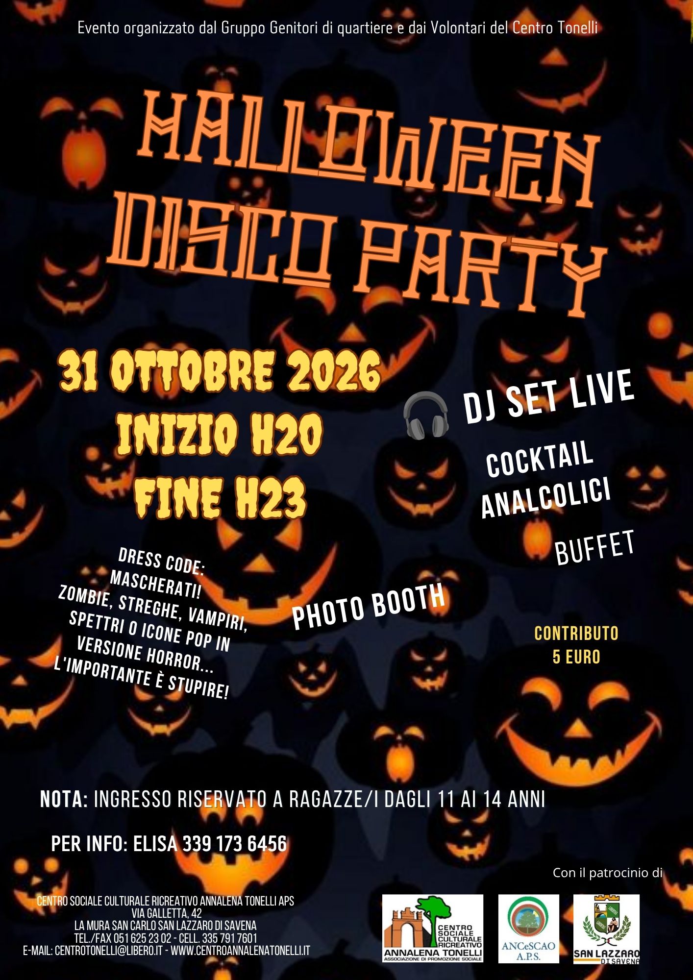 HALLOWEEN DISCO PARTY 2026